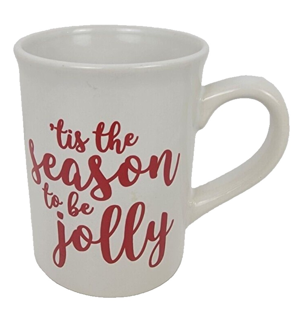 Tis the Season to Be Jolly Holiday Coffee Mug / Tea Cup Royal Norfolk 12oz
